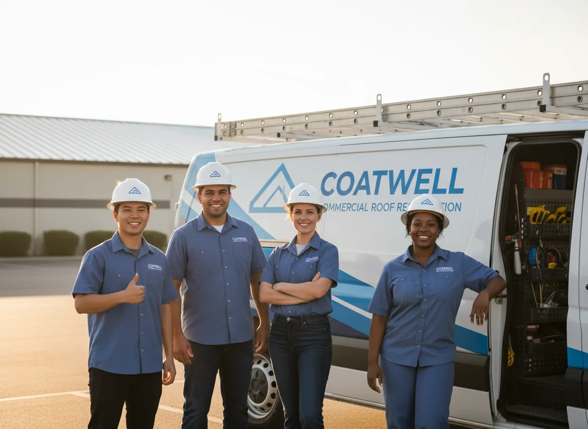 Commercial roof coating company in Deer Park, WI